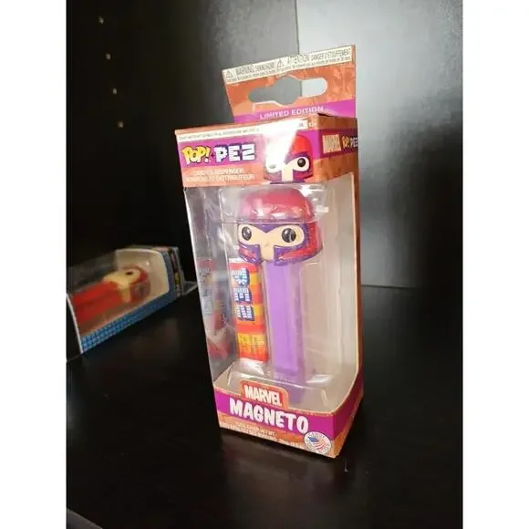 Funko POP! PEZ Dispenser - Marvel's X-Men S1 - MAGNETO - New in Package Trl8#4 - Picture 5 of 6